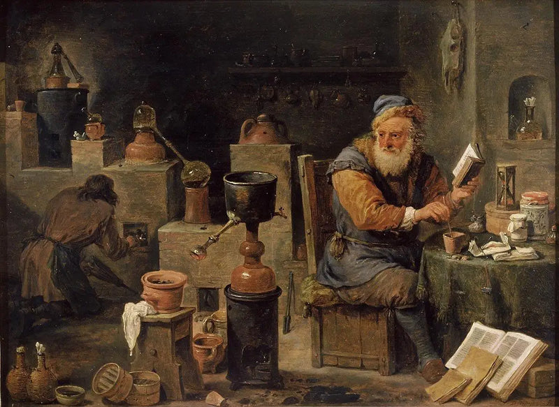 Alchymista - David Teniers mladší