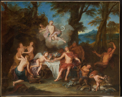 L'alliance de Bacchus et Cupidon - Antoine Coypel