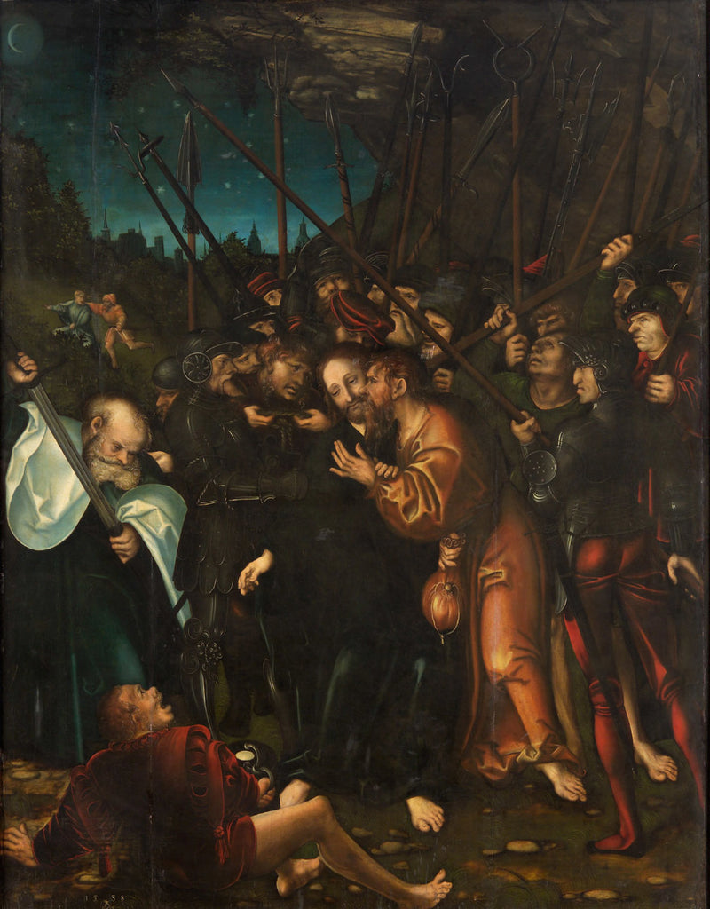 Zatčení Krista - Lucas Cranach starší