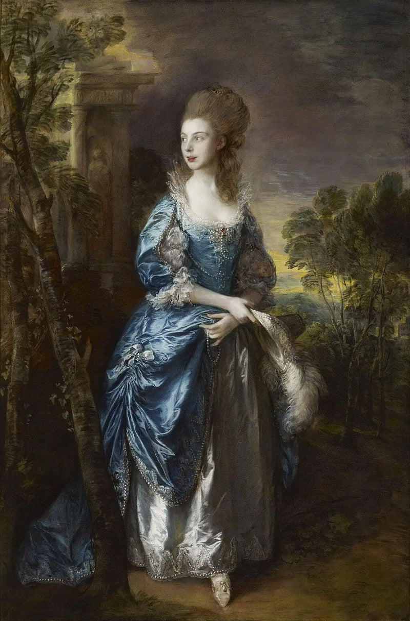 Čestná Frances Duncombe - Thomas Gainsborough