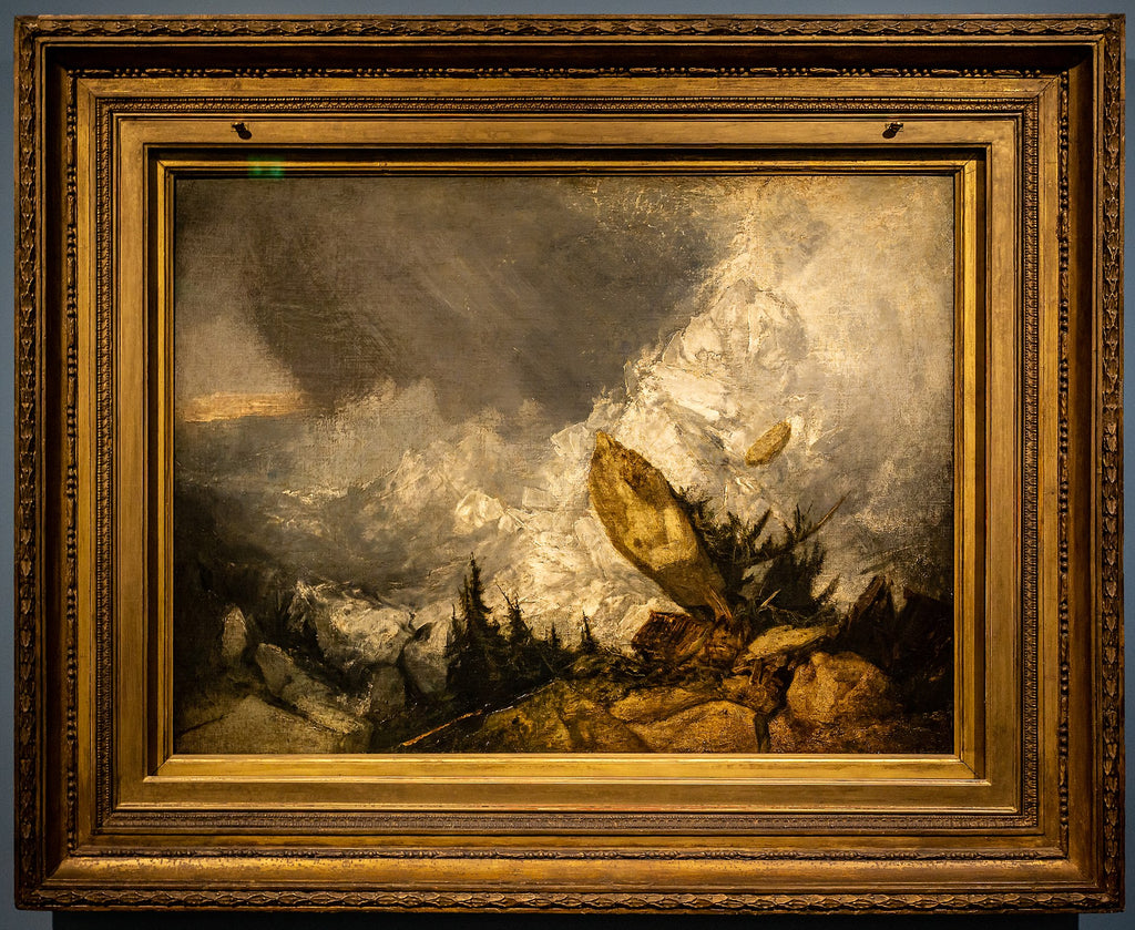 Pád laviny v Grisons - J. M. W. Turner