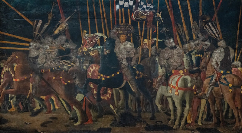 La Contre-Attaque Micheletto Attendolo da Cotignola - Paolo Uccello