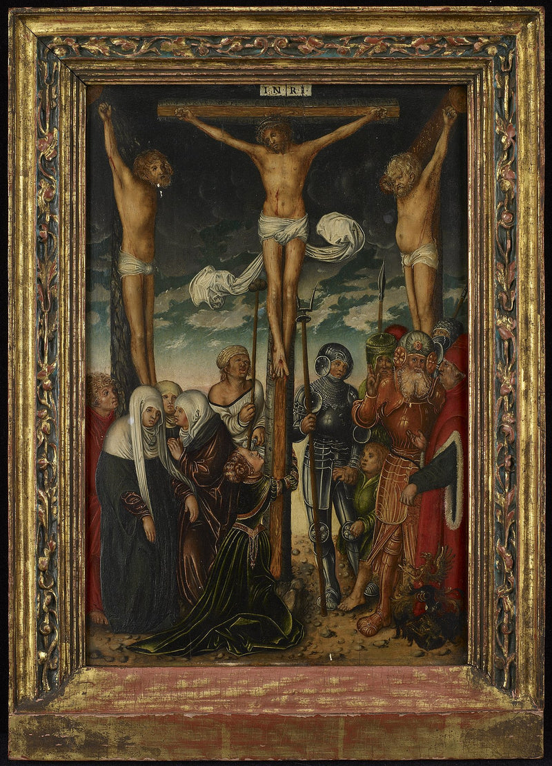 Ukřižování - Lucas Cranach starší
