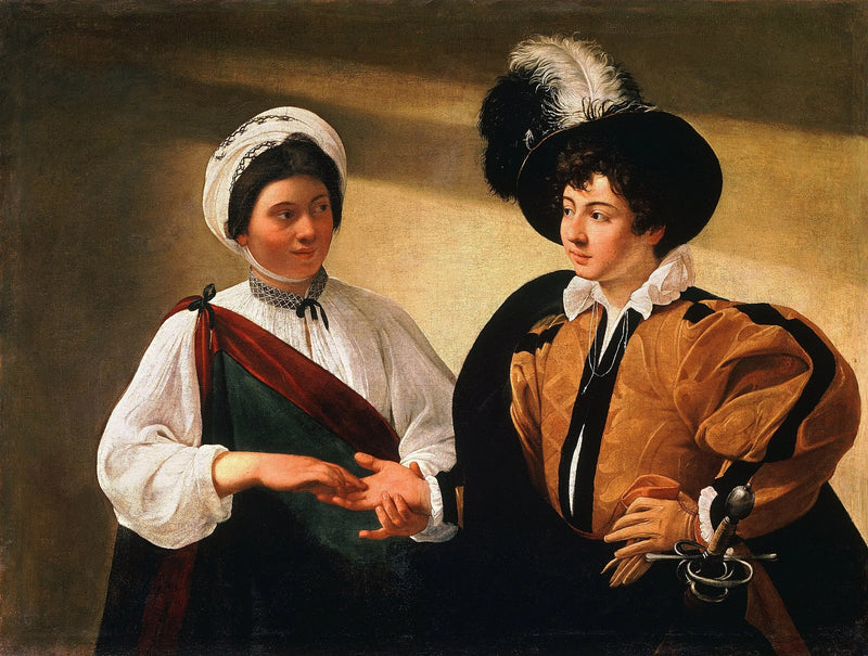 Věštkyně - Caravaggio