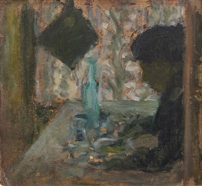 Žena v restauraci - Pierre Bonnard