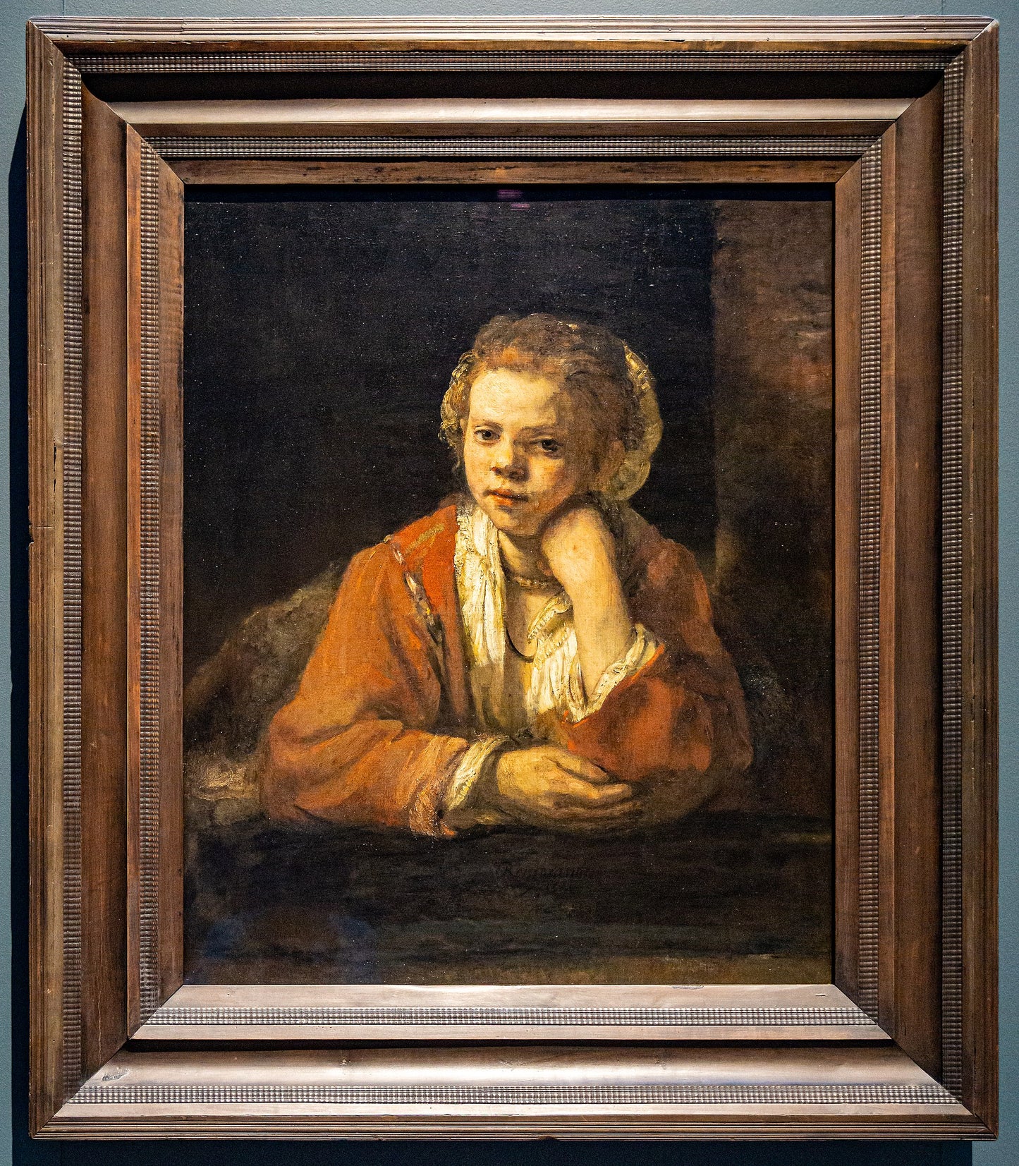 Kuchyňská dívka - Rembrandt