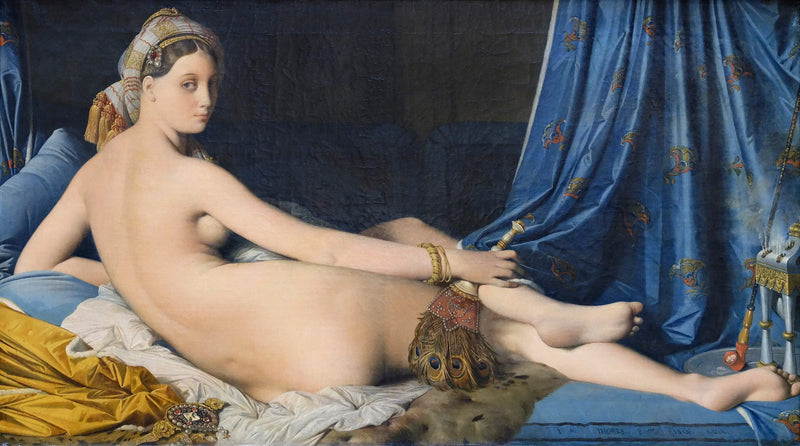 Velká odaliska - Jean-Auguste-Dominique Ingres
