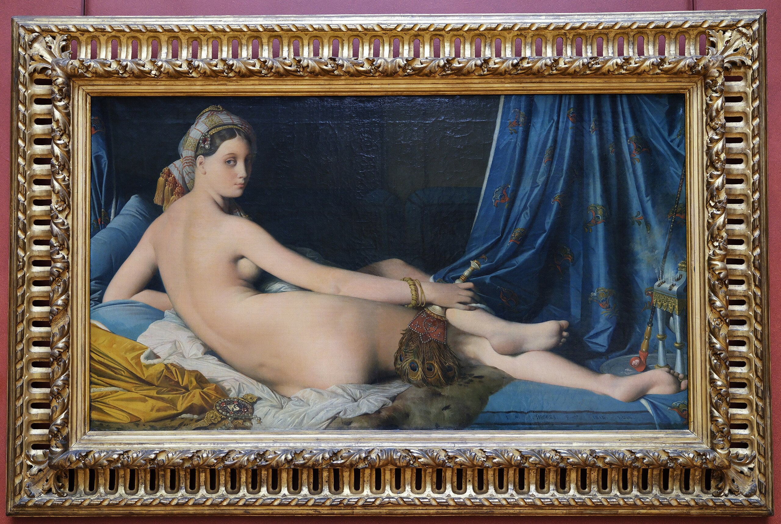 Velká odaliska - Jean-Auguste-Dominique Ingres