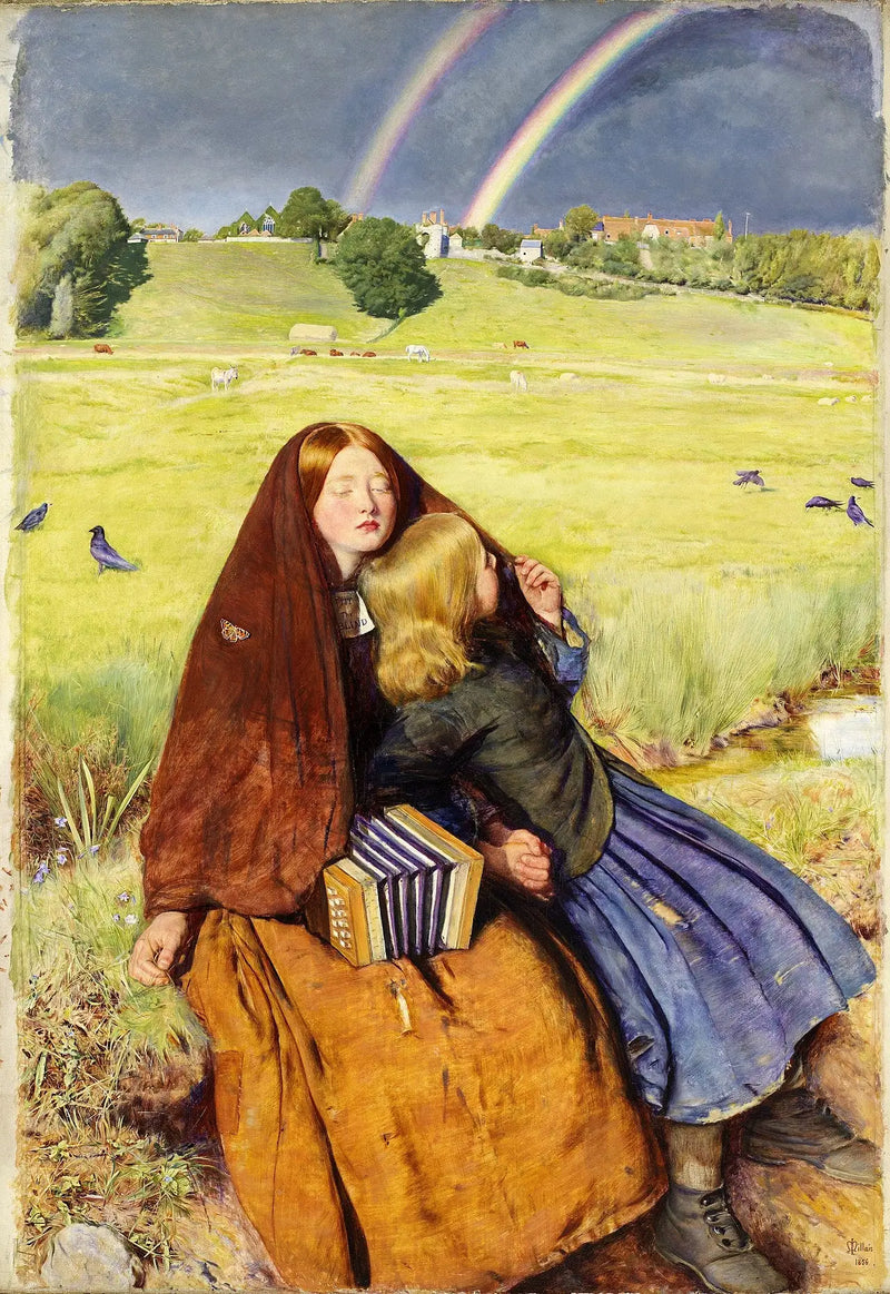 Mladá nevidomá - John Everett Millais