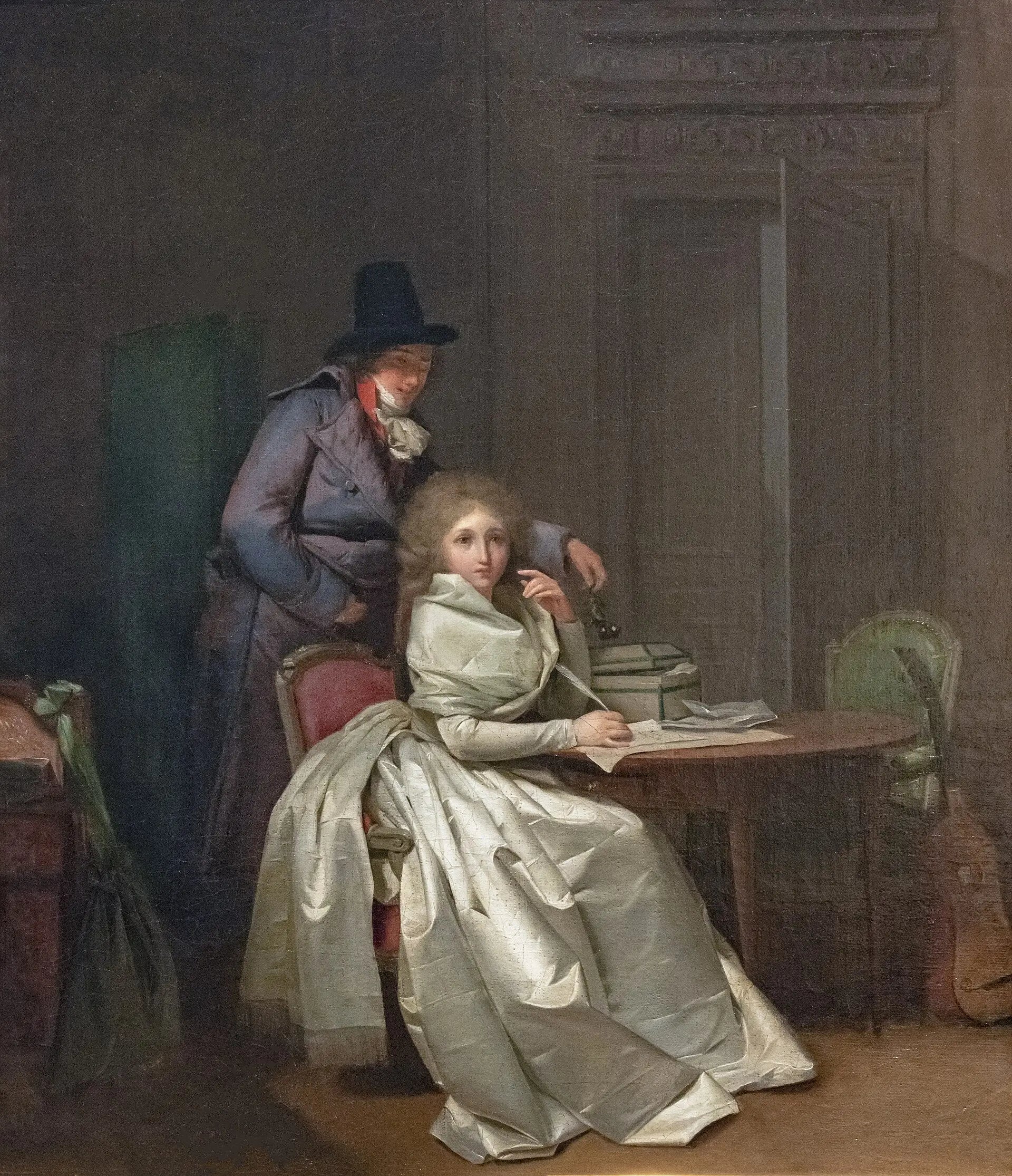 La Lettre - Louis-Léopold Boilly - Alpha Reproduction