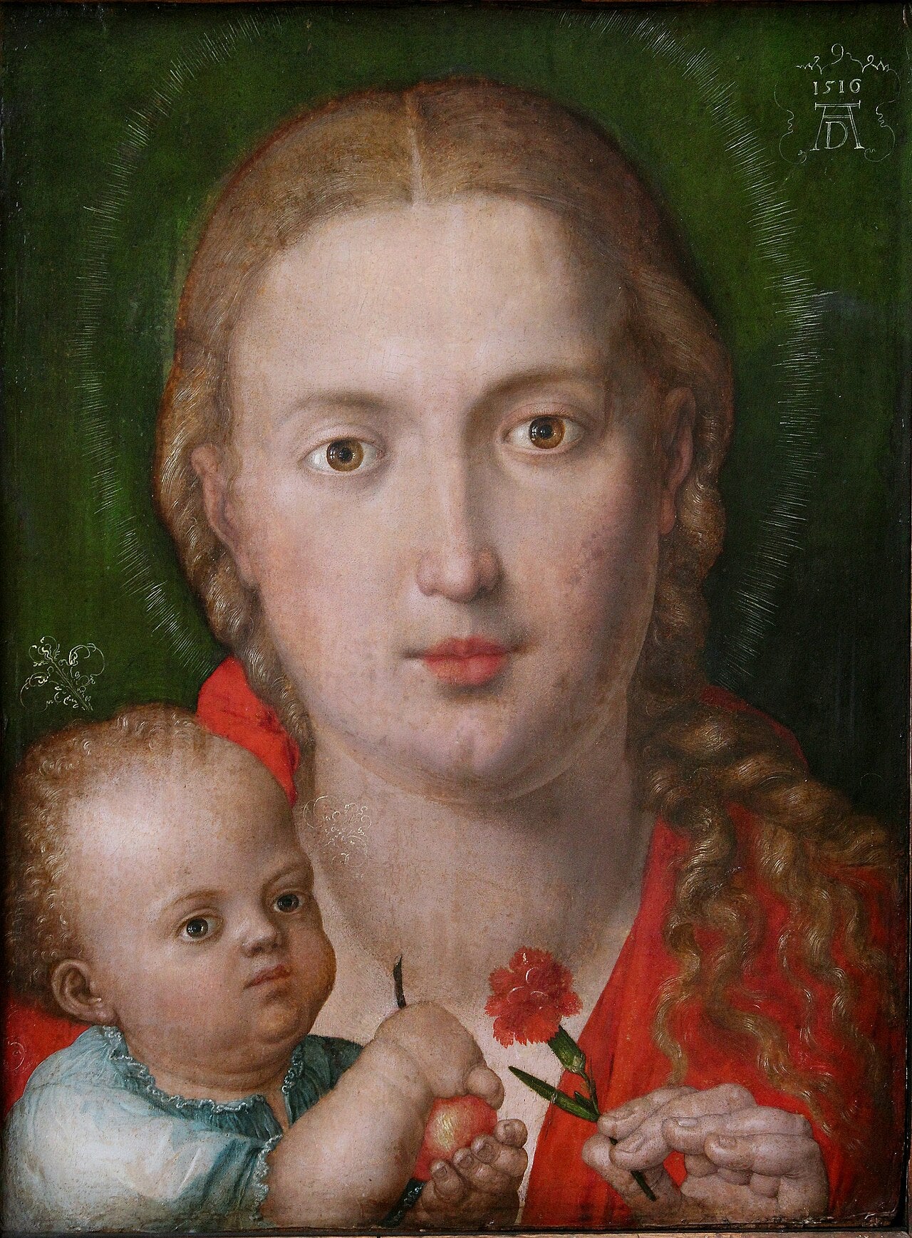 Madona s karafiátem - Albrecht Dürer