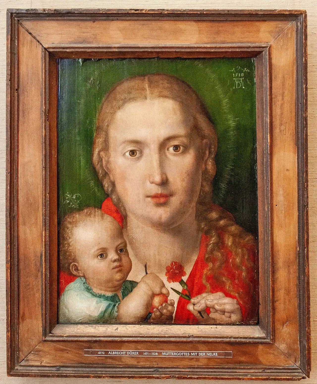 La Madone à l’œillet - Albrecht Dürer - Alpha Reproduction