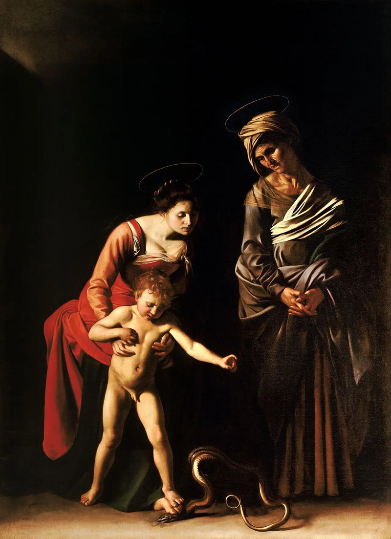 Madona stájníků - Caravaggio