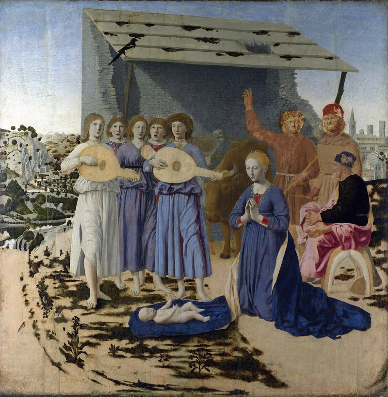 Narození Panny Marie - Piero della Francesca