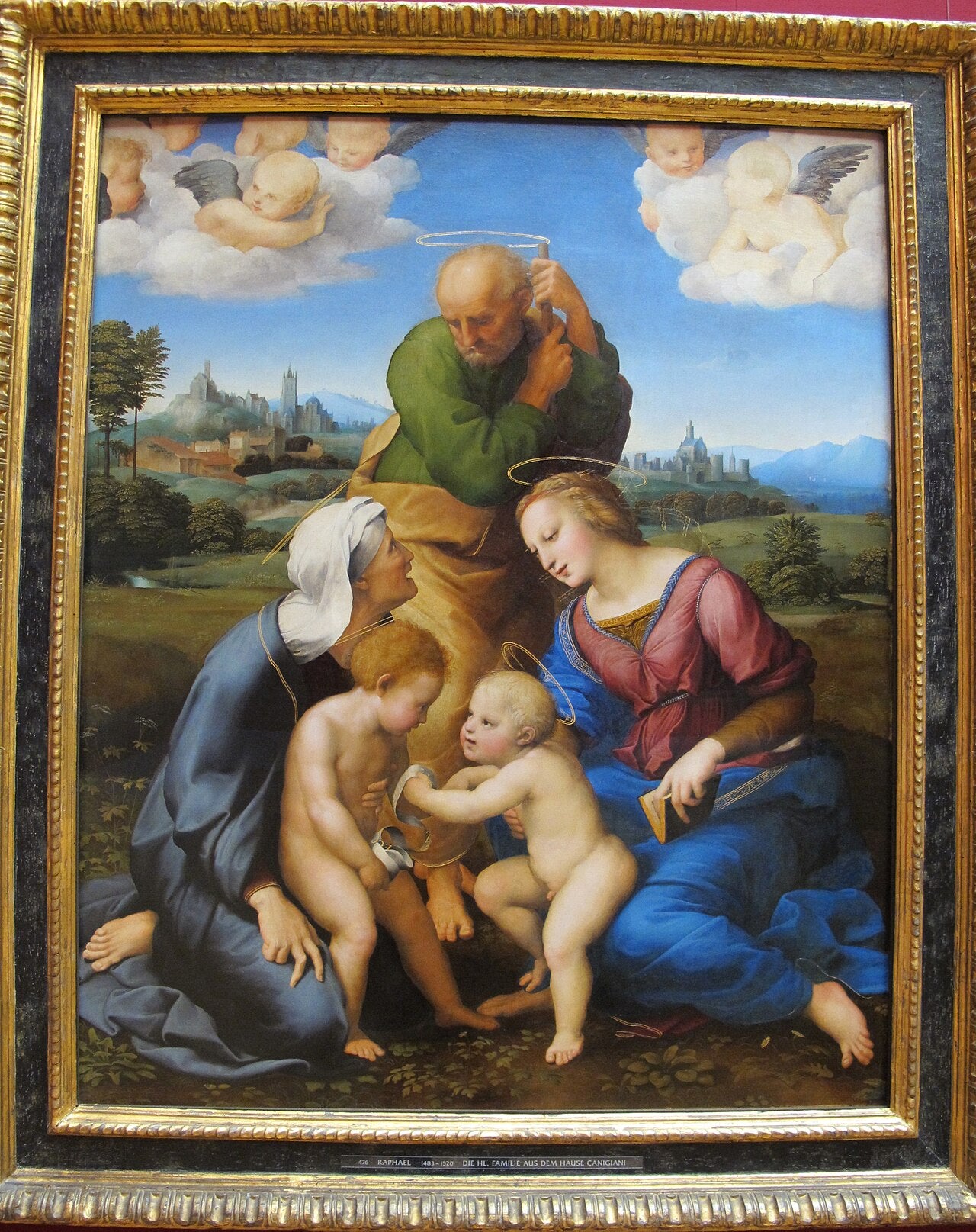 Svatá rodina Canigiani - Raffael Santi
