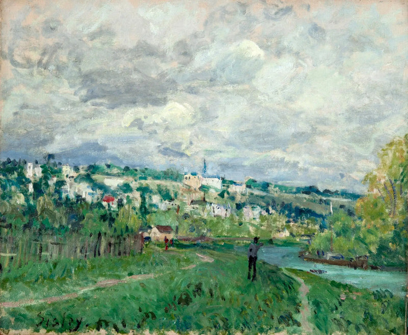 Seina u Saint-Cloud - Alfred Sisley