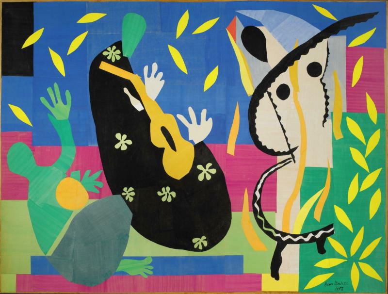 Reproduction du tableau « La Tristesse du roi - Henri Matisse » par Alpha Reproduction en peinture à l’huile