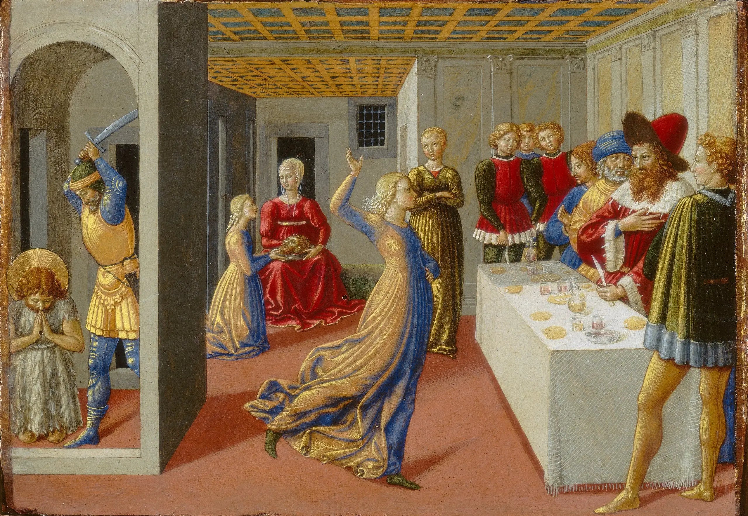 La fête d’Hérode et la décapitation de saint Jean-Baptiste - Benozzo Gozzoli - Alpha Reproduction