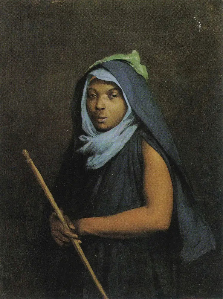 Černá služebná - Jean-Léon Gérôme