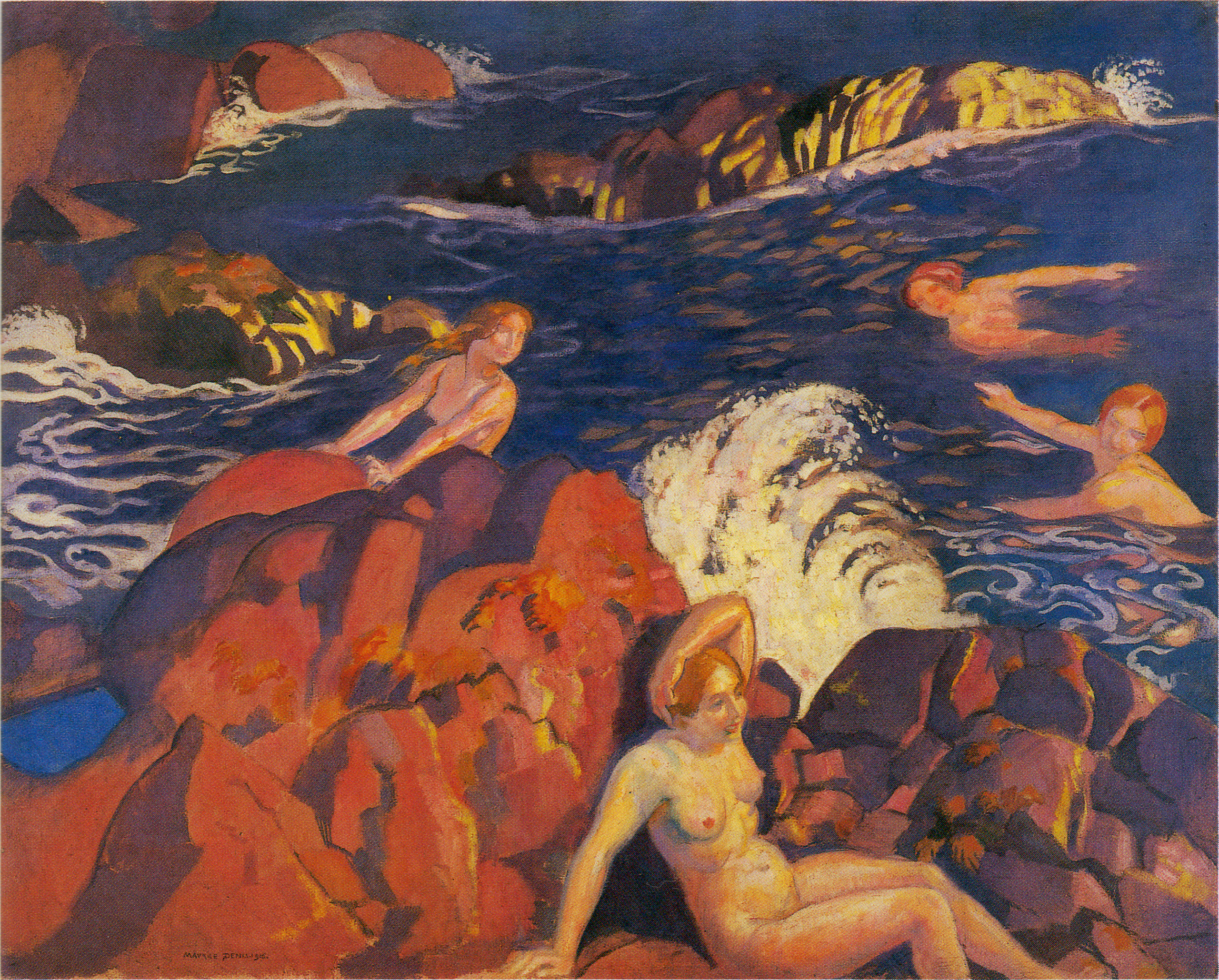 La vague - Maurice Denis