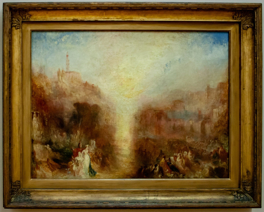Návštěva u hrobu - J. M. W. Turner