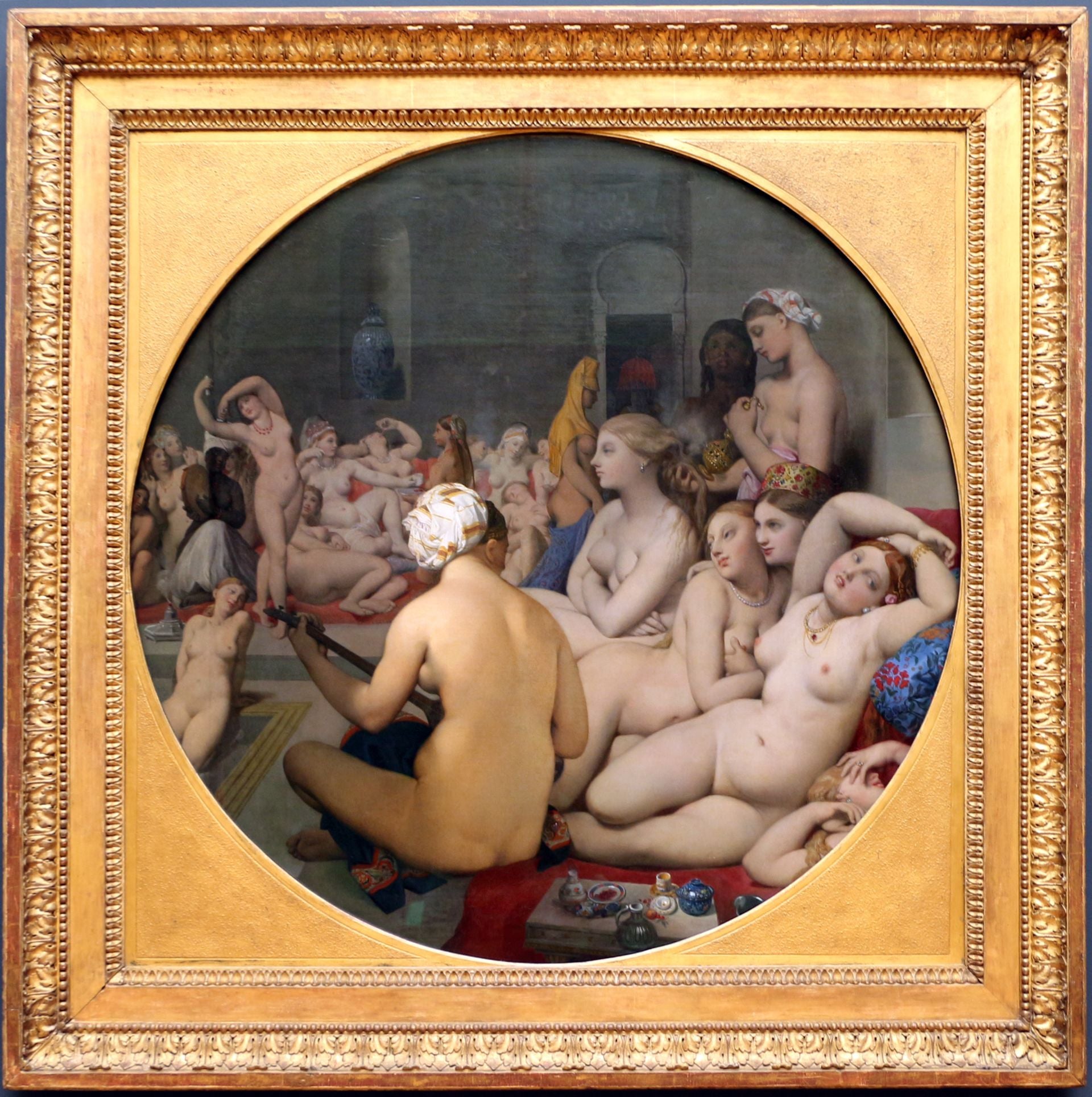 Turecká lázeň - Jean-Auguste-Dominique Ingres