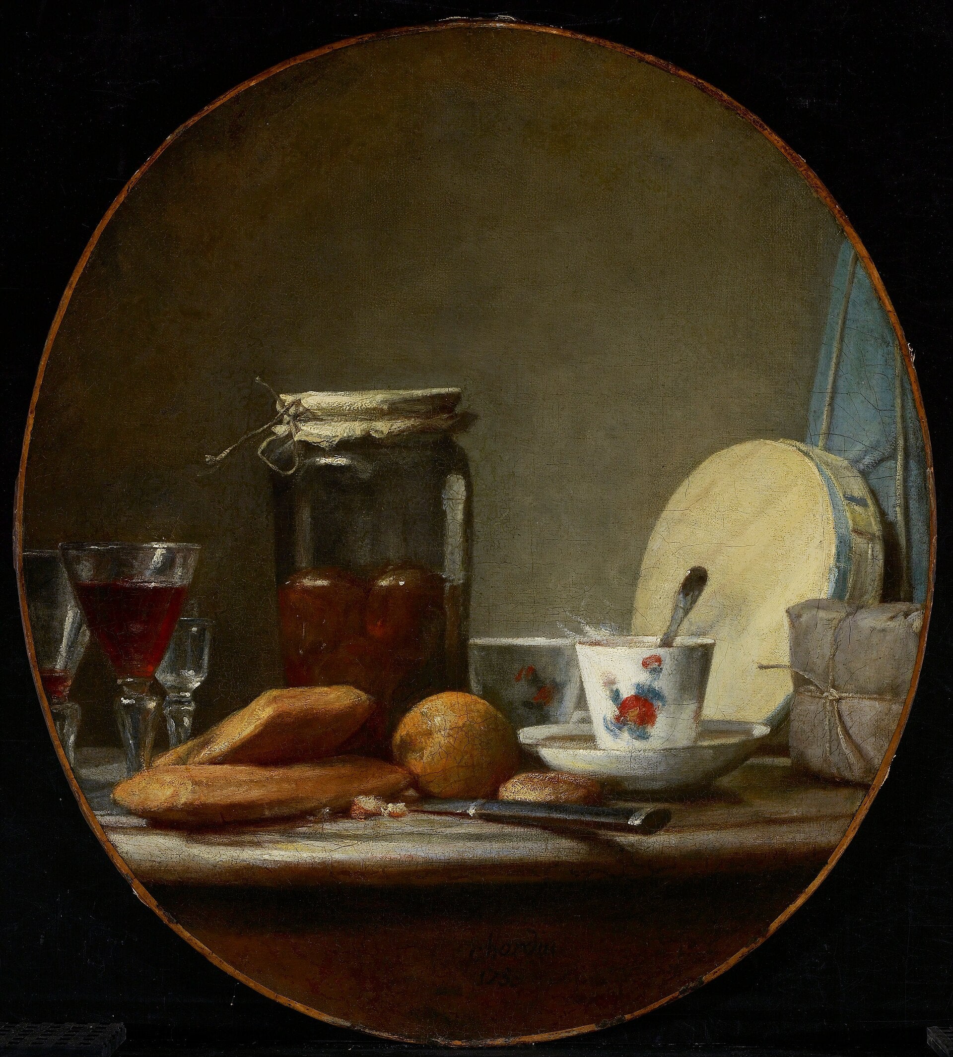 Le Bocal d'abricots - Jean Siméon Chardin