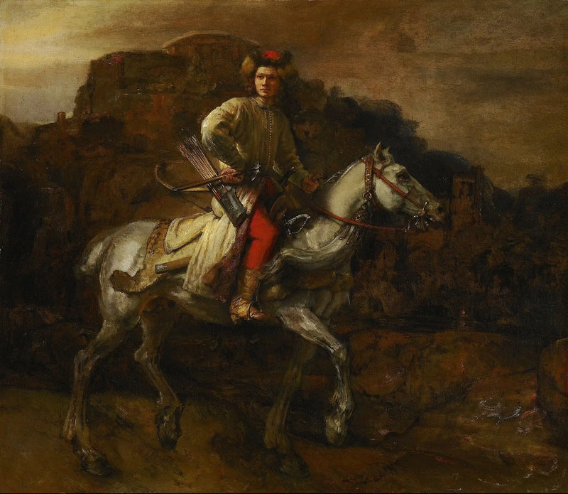 Polský jezdec - Rembrandt