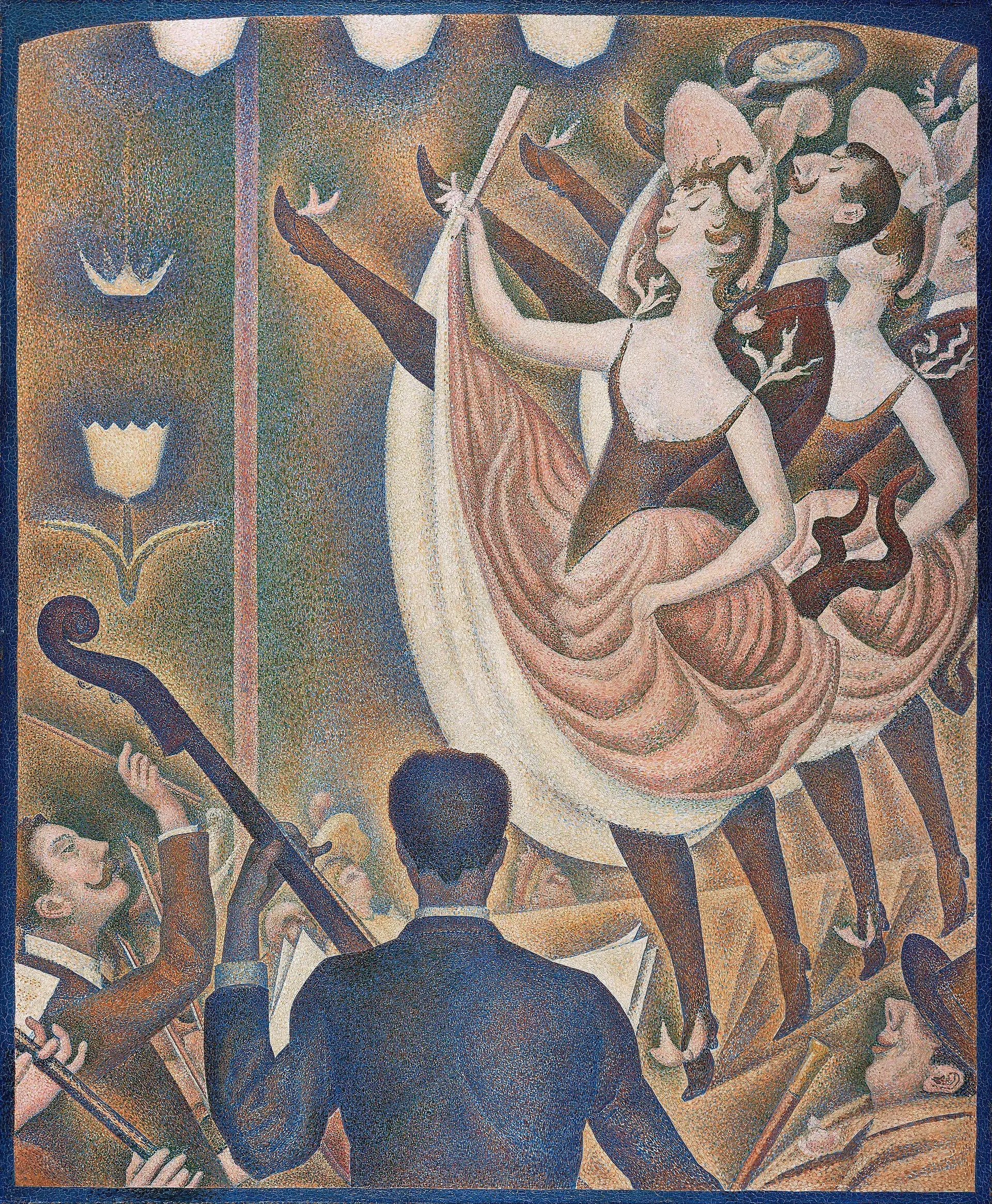 Reproduction du tableau « Le Chahut - Georges Seurat » par Alpha Reproduction en peinture à l’huile