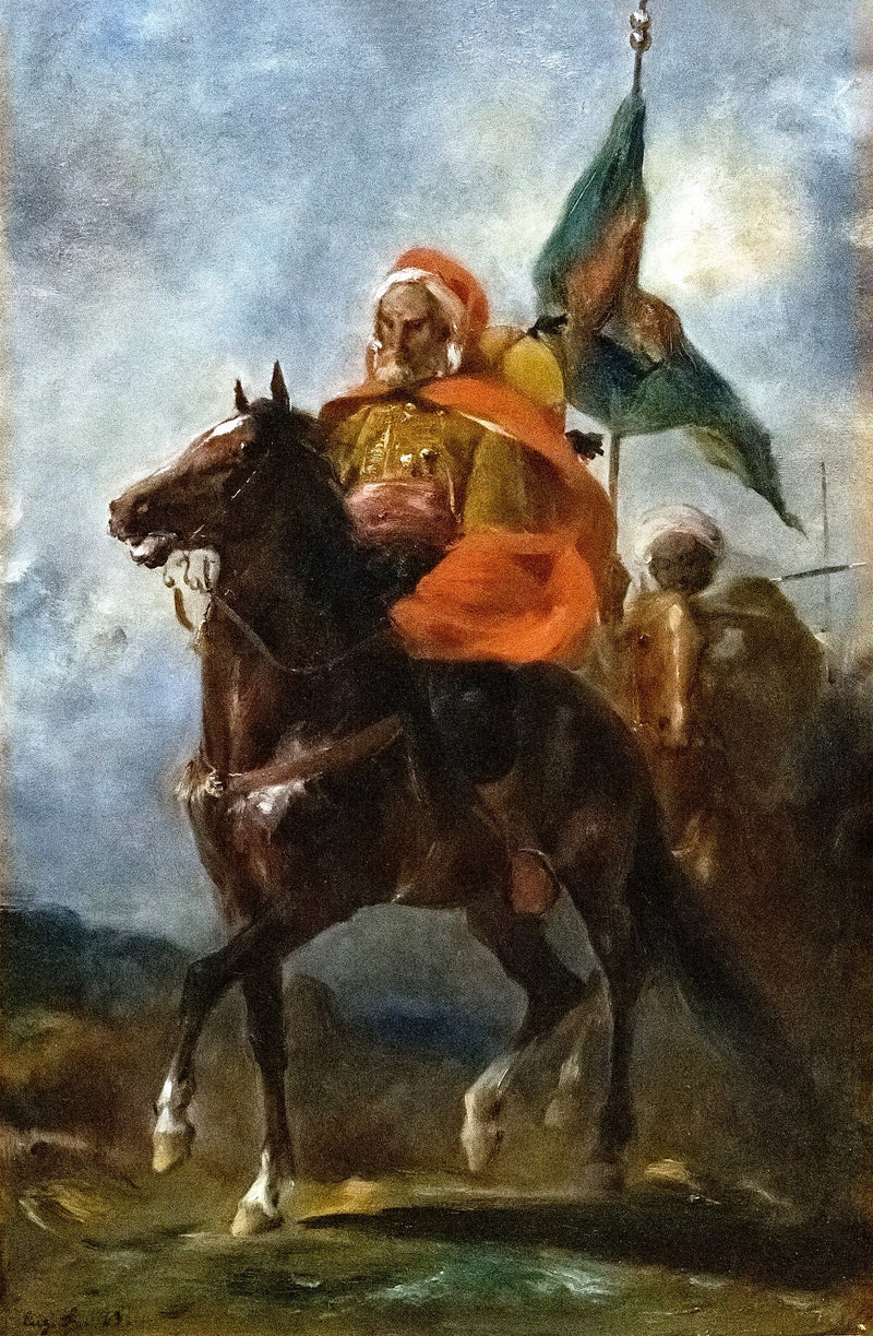 Le Chef arabe - Eugène Fromentin