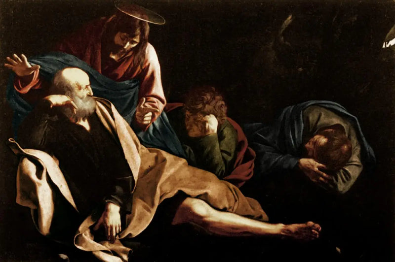 Kristus na Olivové hoře - Caravaggio