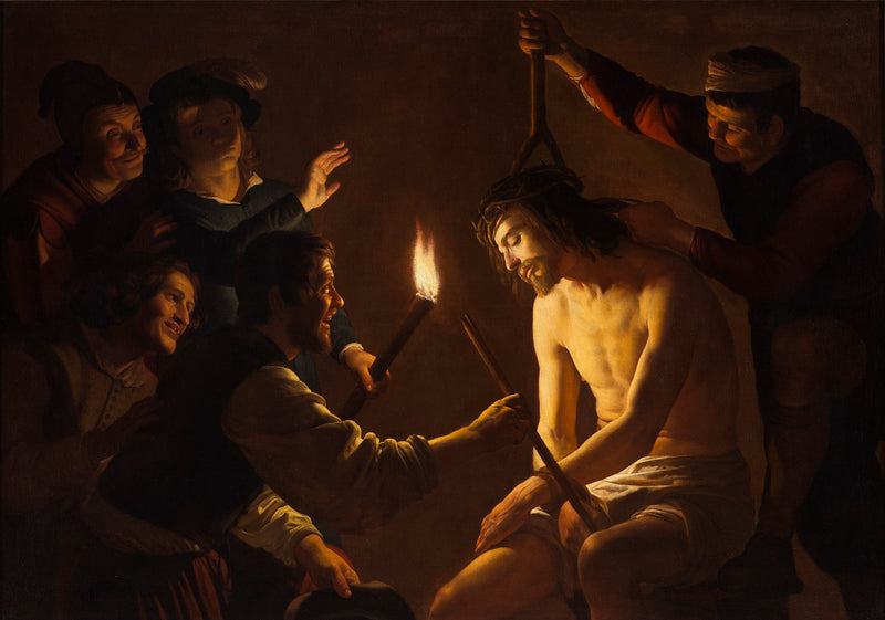 Kristus na mučení - Gerrit van Honthorst