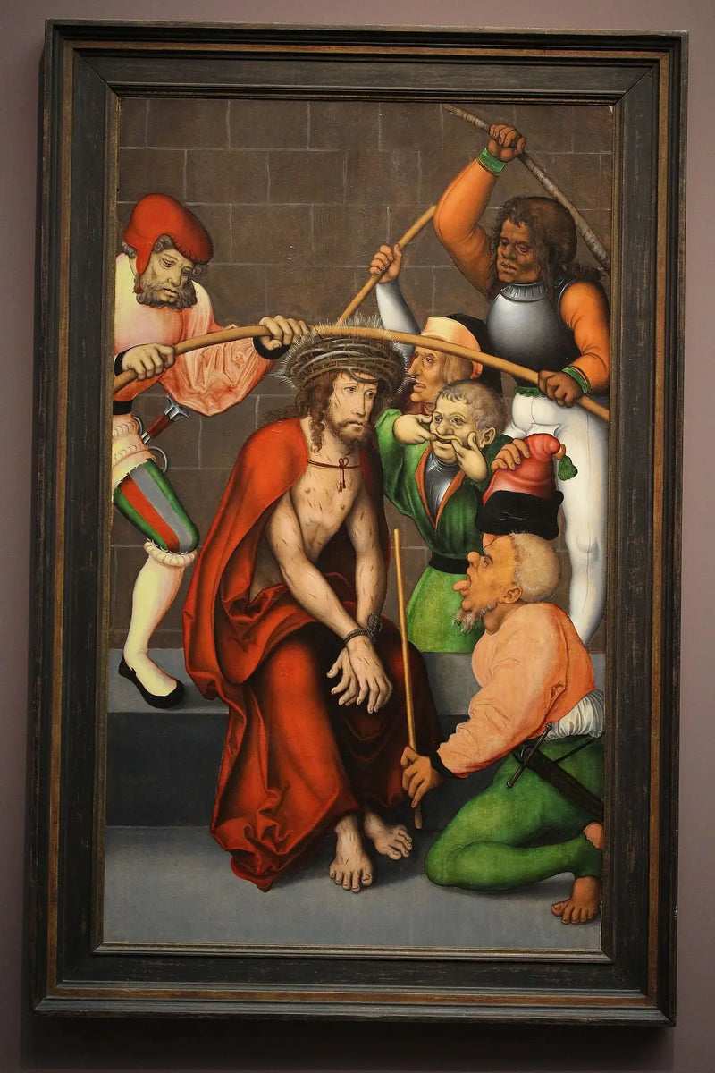 Korunování trní - Lucas Cranach starší