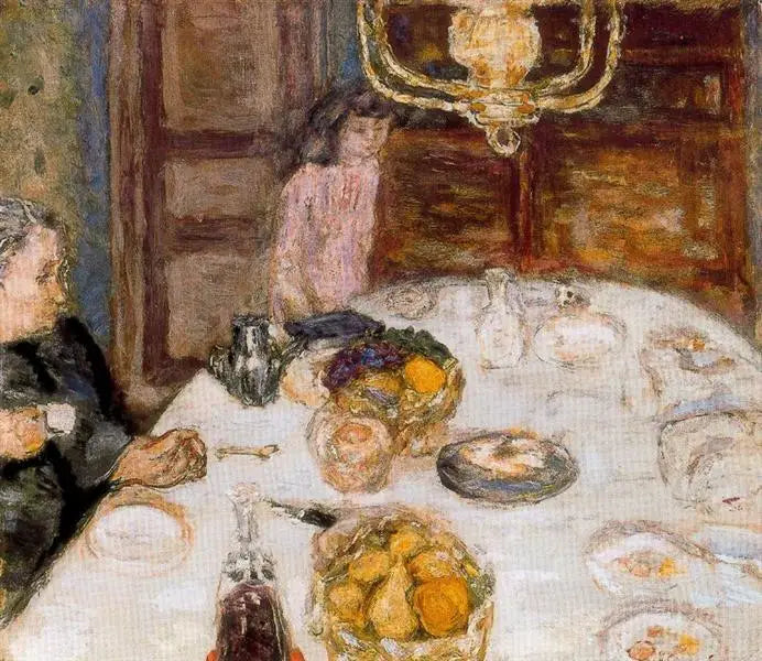Snídaně v Grand-Lemps - Pierre Bonnard