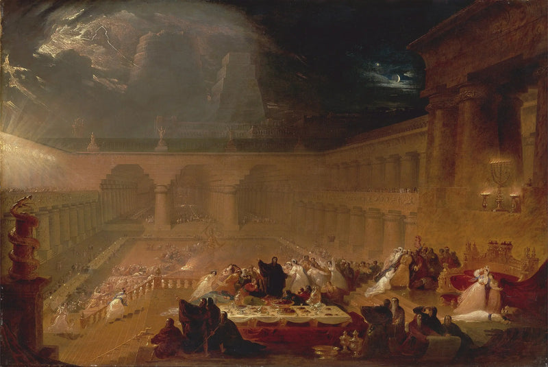 Balthazarův hostina - John Martin