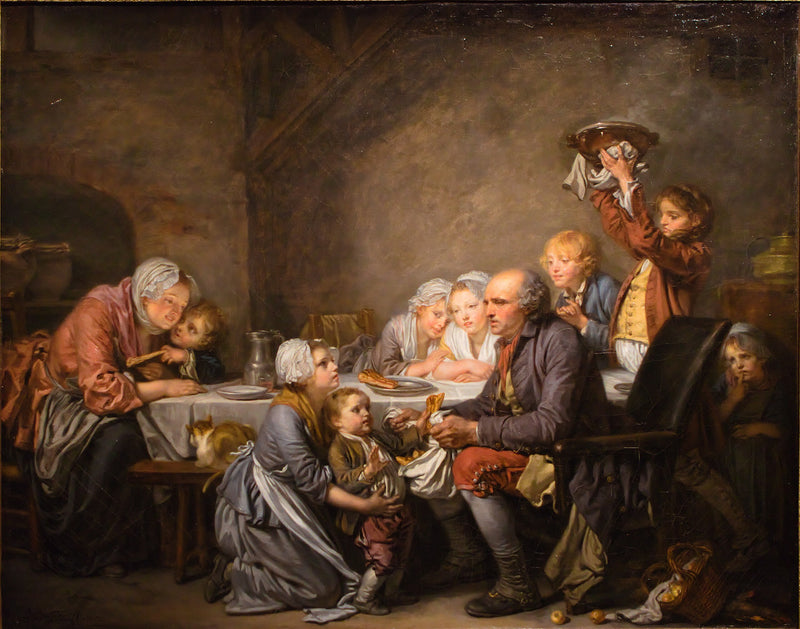 Královský dort - Jean-Baptiste Greuze