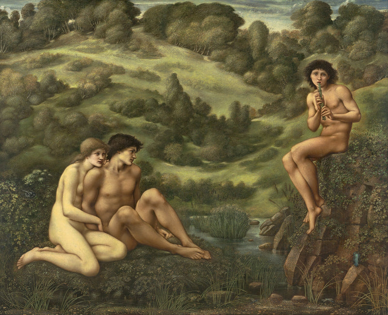 Panův zahrad - Edward Burne-Jones