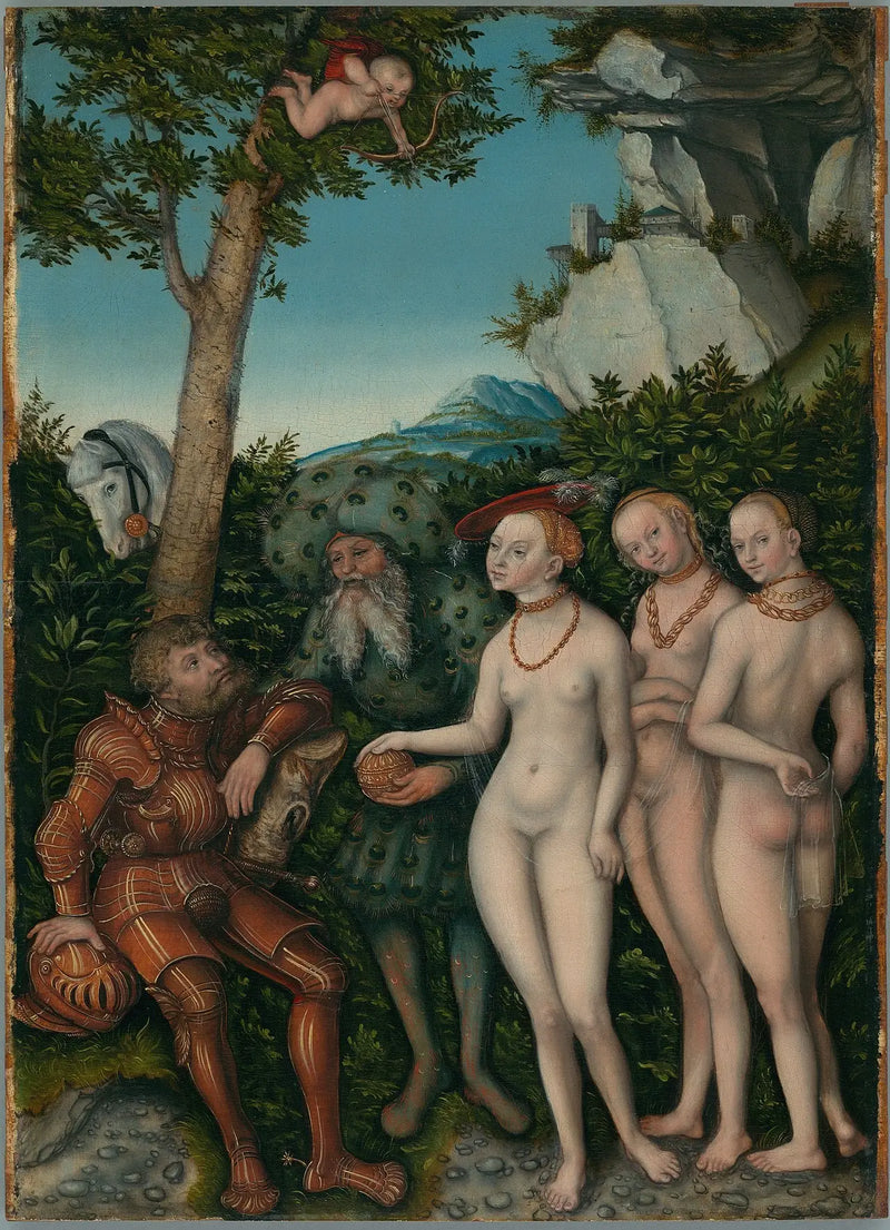 Soud Párise - Lucas Cranach starší