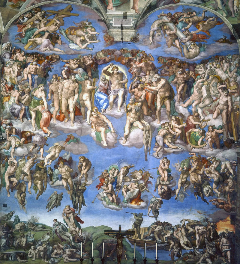 Poslední soud - Michelangelo