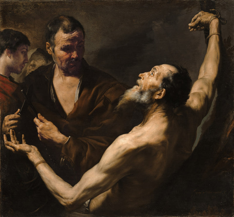 Mučení svatého Bartoloměje - Jusepe de Ribera