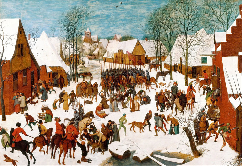 Masakr nevinných - Pieter Brueghel starší