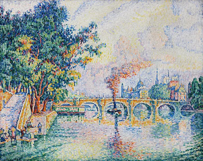 Nový most, Paříž - Paul Signac