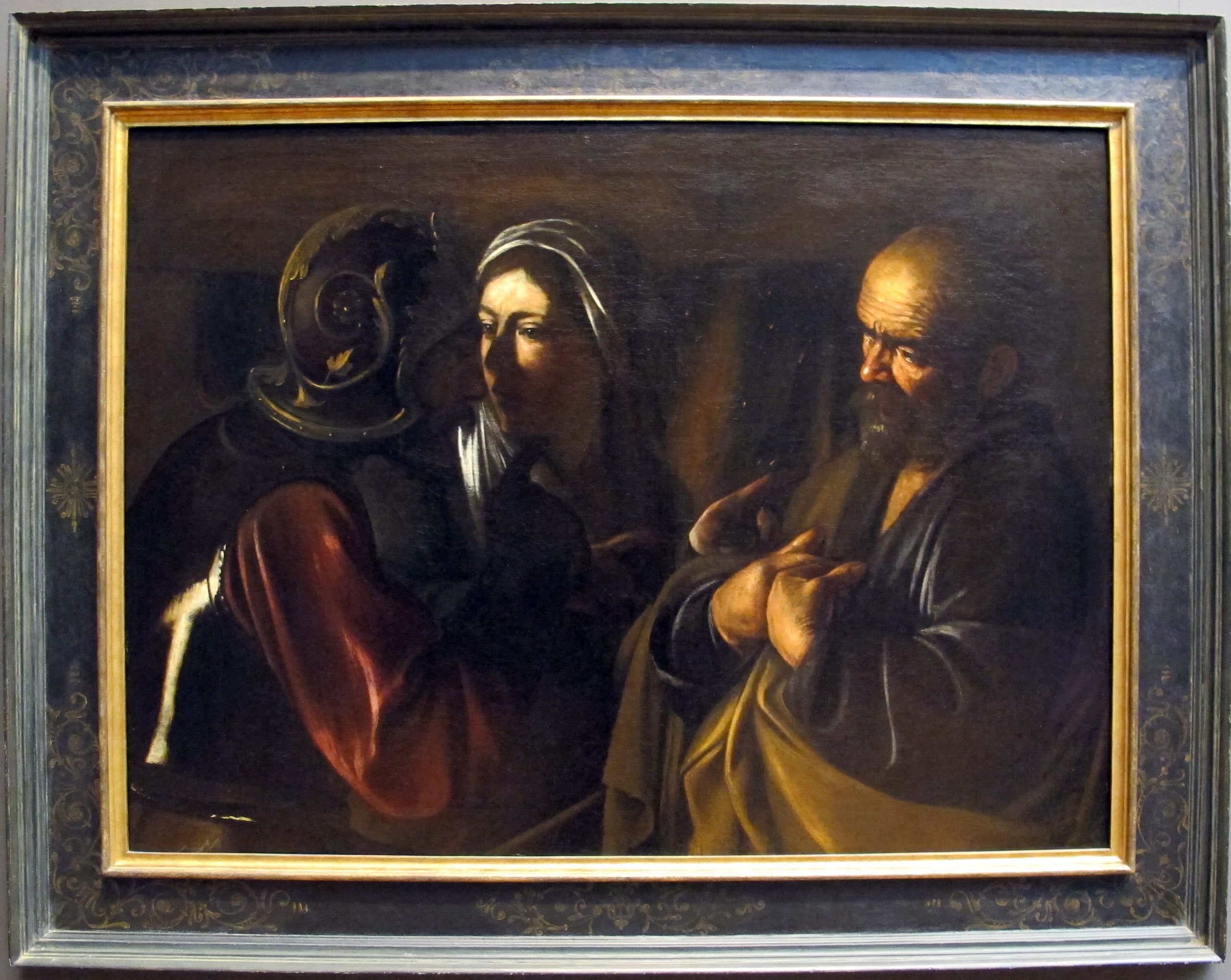 Zřeknutí svatého Petra - Caravaggio