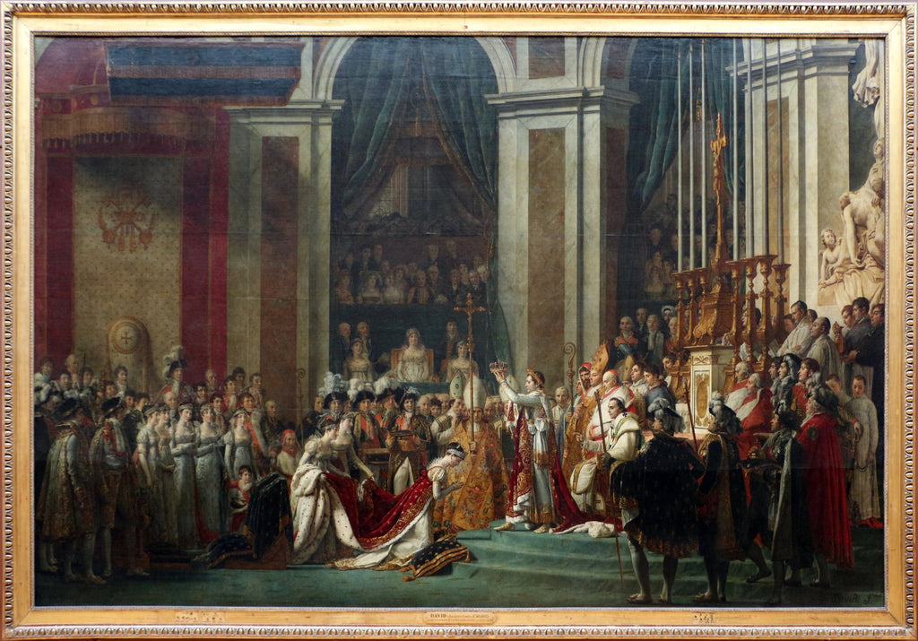 Napoleonovo korunování - Jacques-Louis David