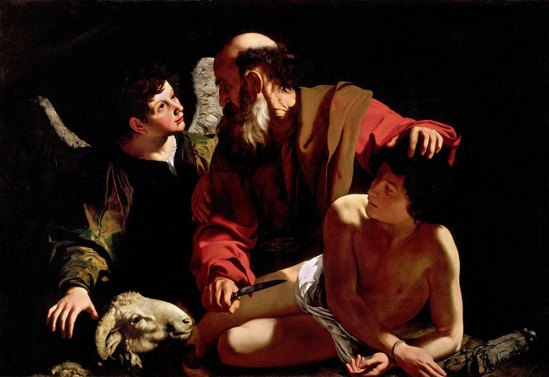 Oběť Izáka - Caravaggio