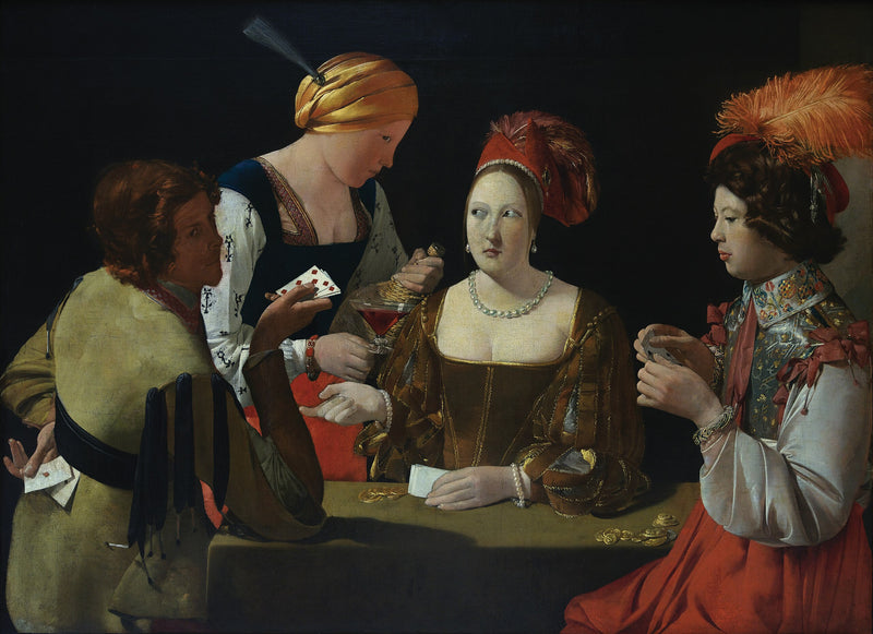 Podvodník s eso karet - Georges de La Tour