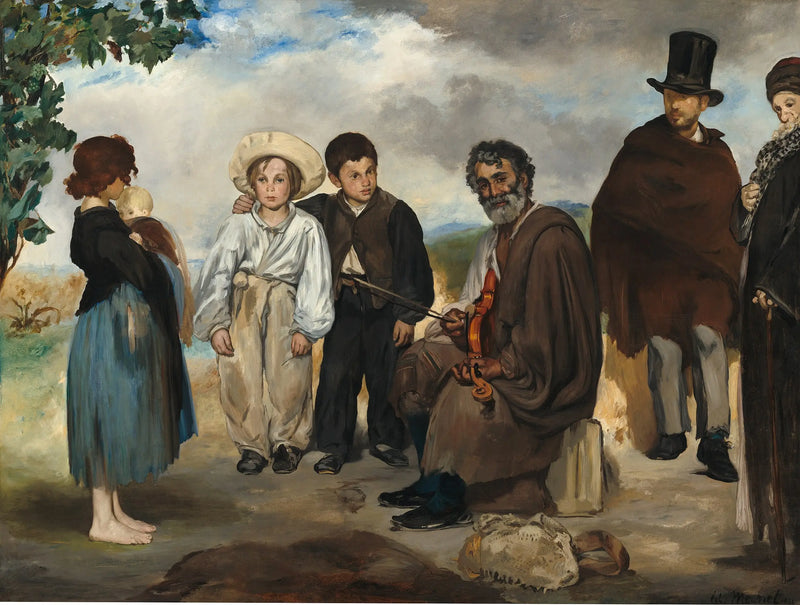 Starý hudebník - Édouard Manet