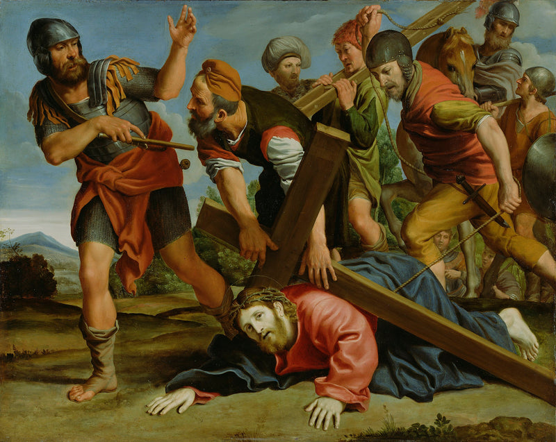 Cesta Kalvárie - Domenichino