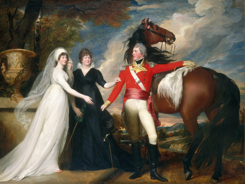 Plukovník William Fitch a jeho sestry Sarah a Ann Fitch - John Singleton Copley