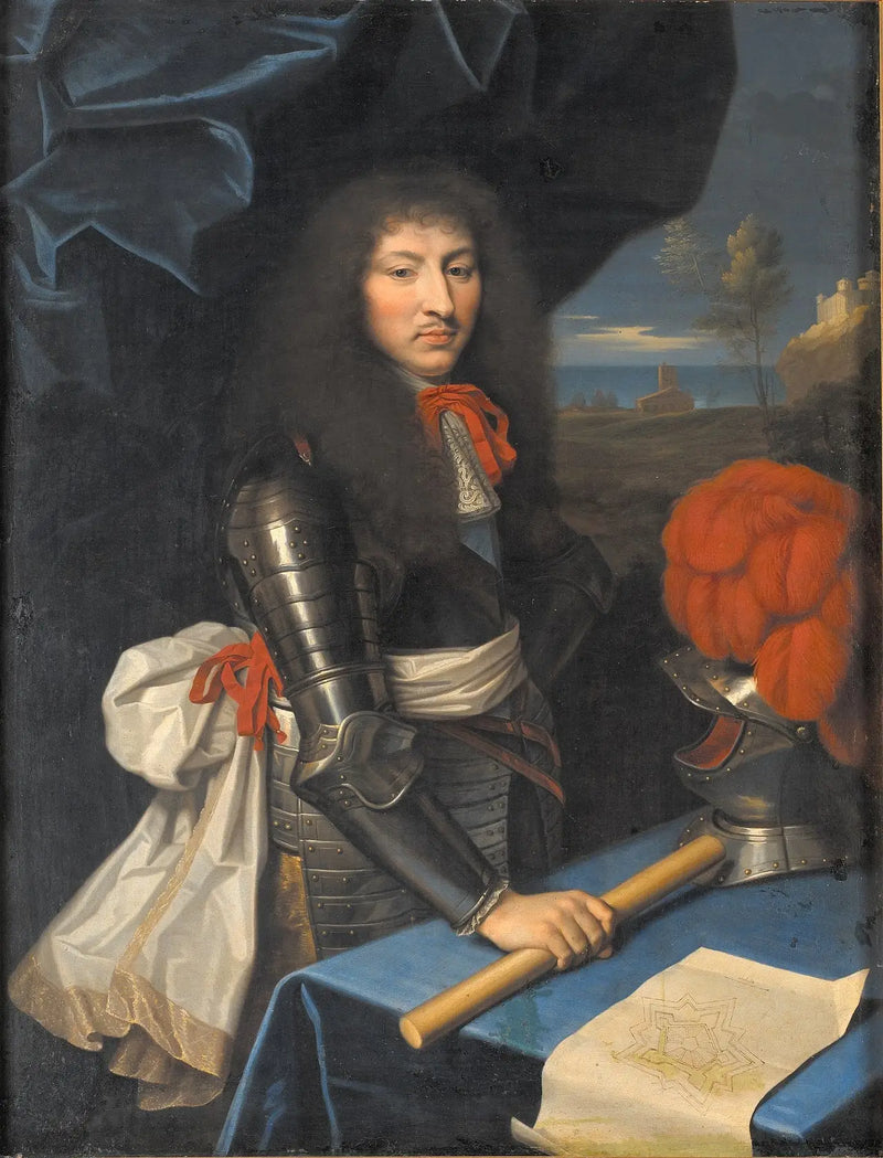 Mladý Ludvík XIV. - Pierre Mignard